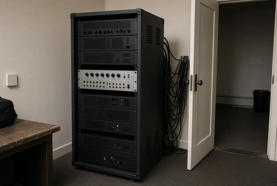 Rack de amplificación